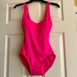 NWT MICHAEL KORS ULTRA PINK ONE-PIECE SWIMSUIT